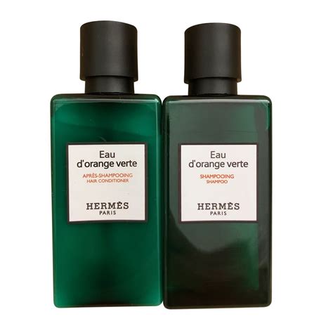 hermes hair shampoo|Hermes shampoo and conditioner.